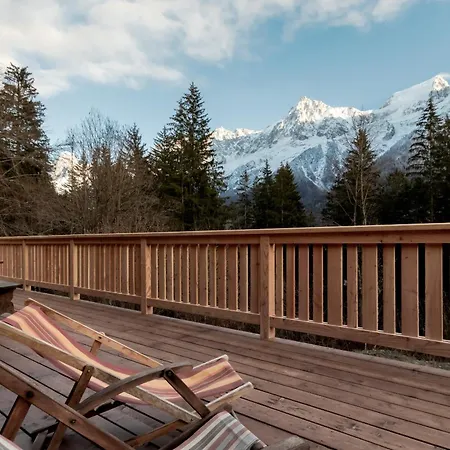 Des Eaux Rousses -renove -prive - Vues 360 Mont Blanc
